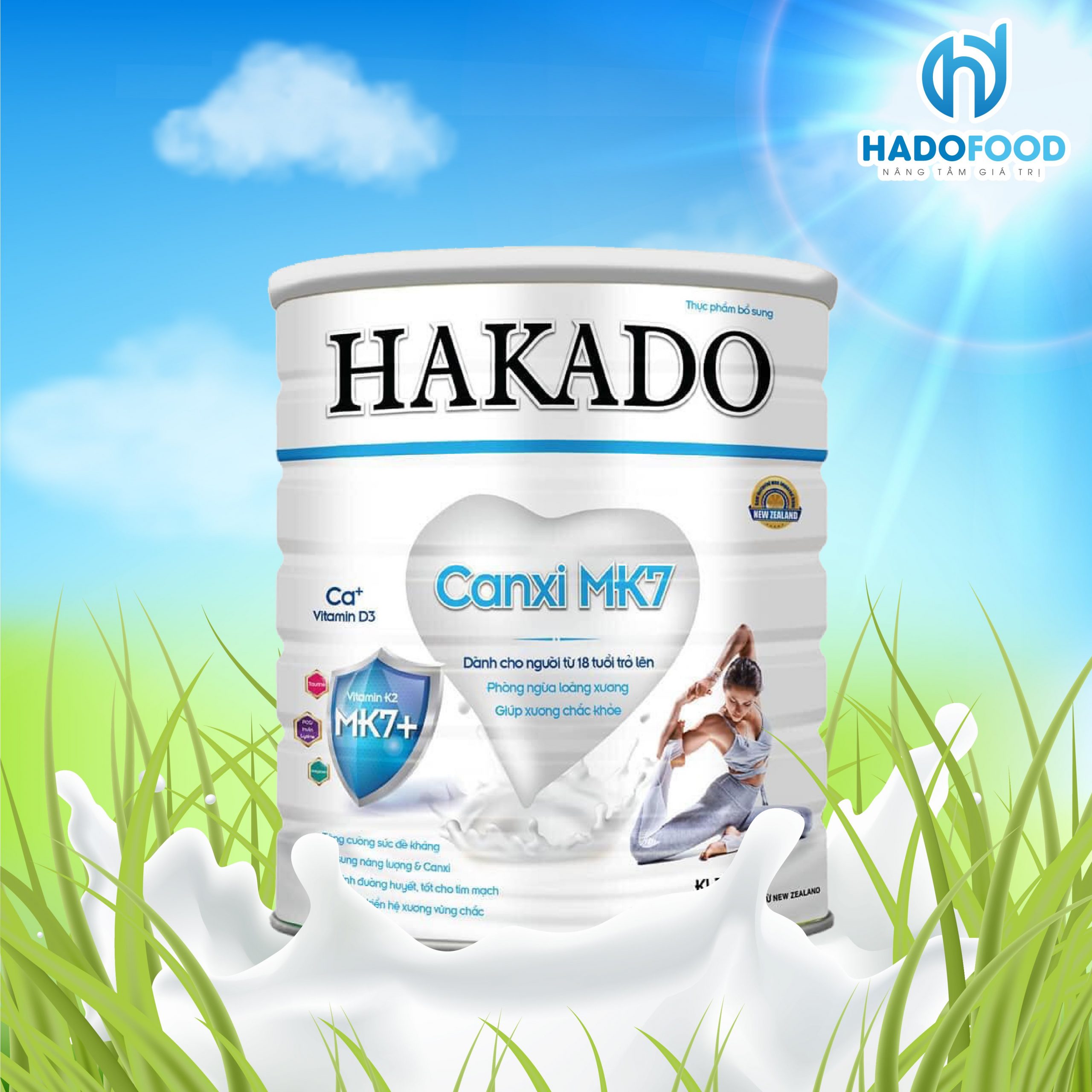 Công dụng chính của sữa Hakado Cơ Xương Khớp là gì?
